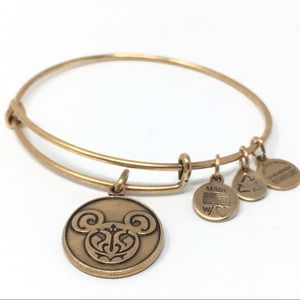 Alex Ani Bracelet Disney Park Authentic Ears Icon Brocade Filigree